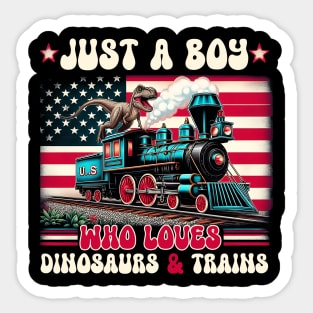 Whether you're a dinosaur lover, its for your train loving Sticker